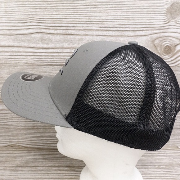 NEW! OUTDOOR CAP PROFLEX GRAY ADJUSTABLE SNAPBACK MESH BASEBALL HAT CAP - Picture 5 of 10